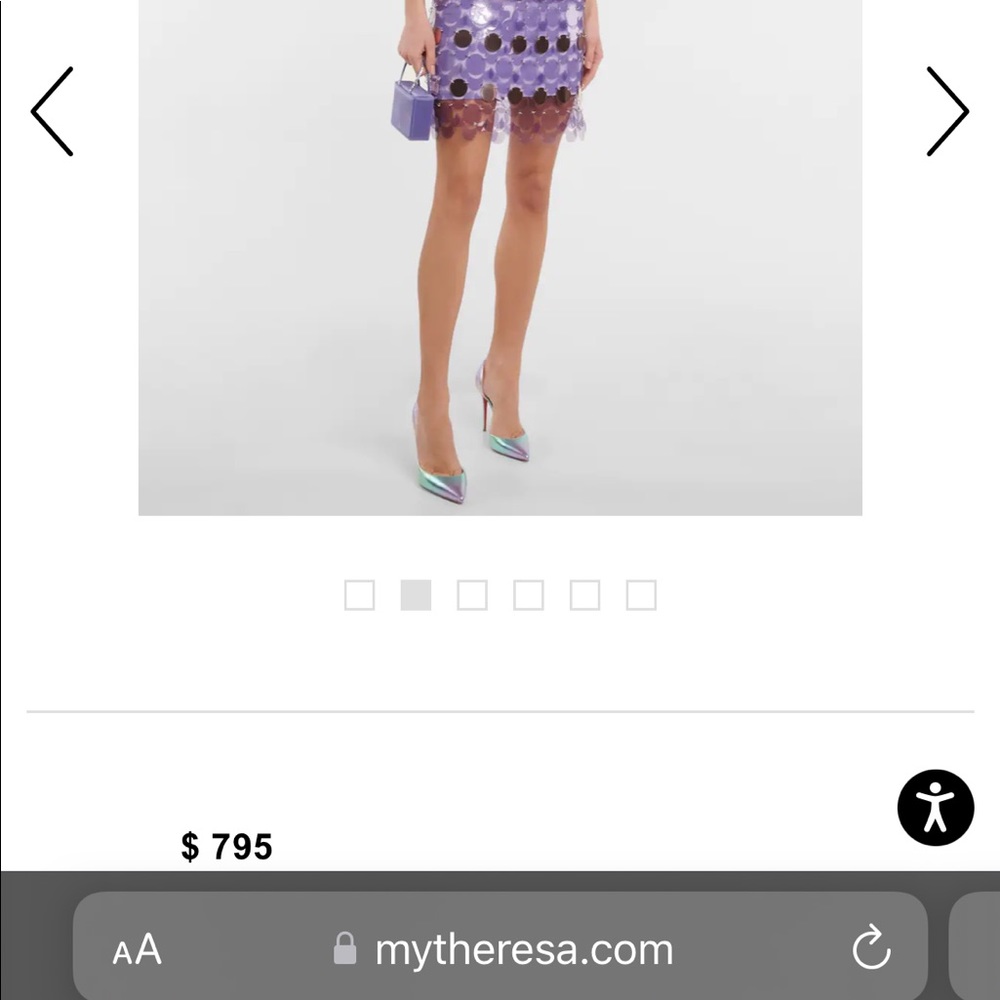 CHRISTIAN LOUBOUTIN Iriza 100 leather pumps 38.5 - SOLD OUT - Picture 6 of 9